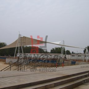 河南濮阳濮阳生态园游泳池膜结构